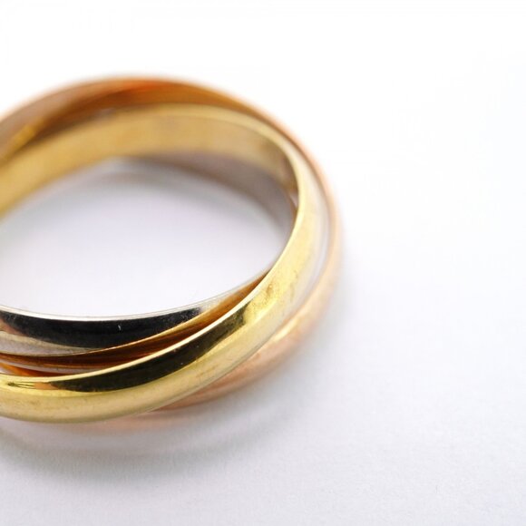 CARTIER Authentic 18k Gold Trinity Ring #51 - Picture 9 of 9